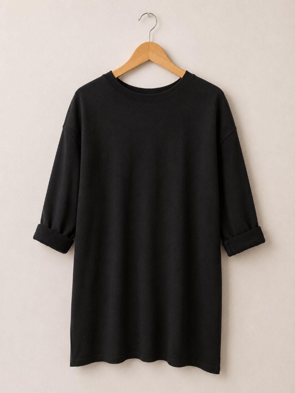 Grey Sweatshirt Dress